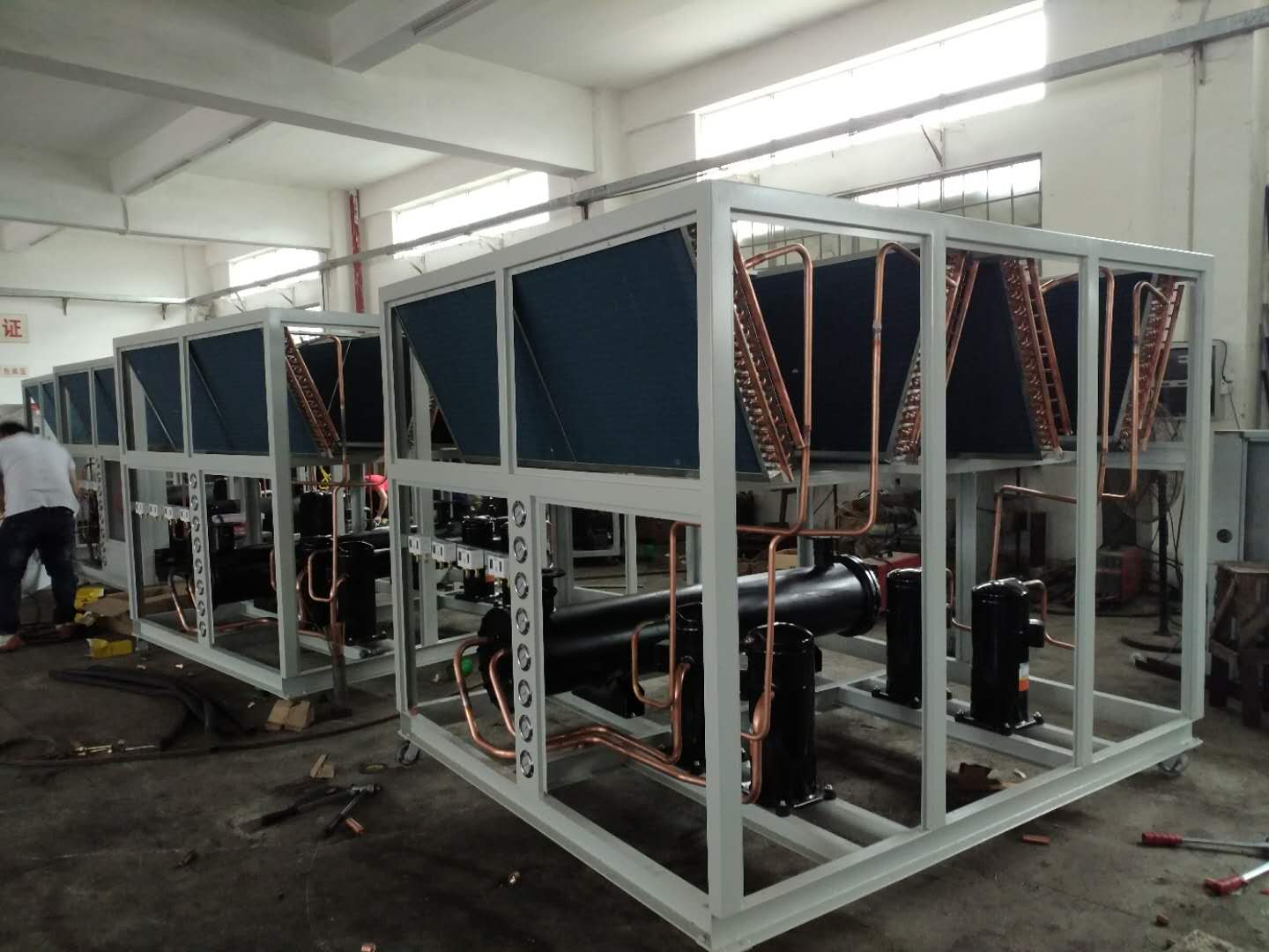 50 HP chiller installation.jpg